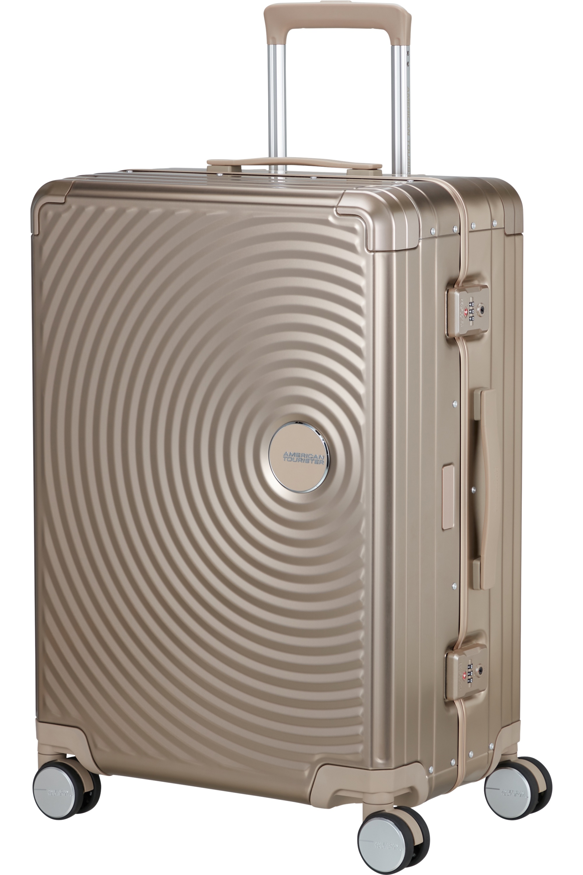 American Tourister Soundbox ALU 68cm Bronze