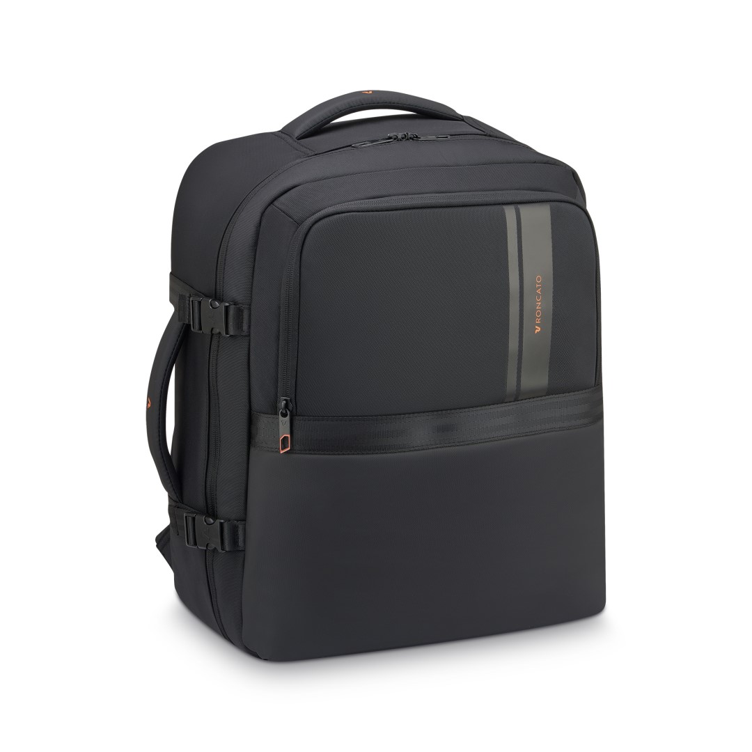 Roncato METROPOLITAN EasyJet Batoh do kabiny Černá 45cm 33L