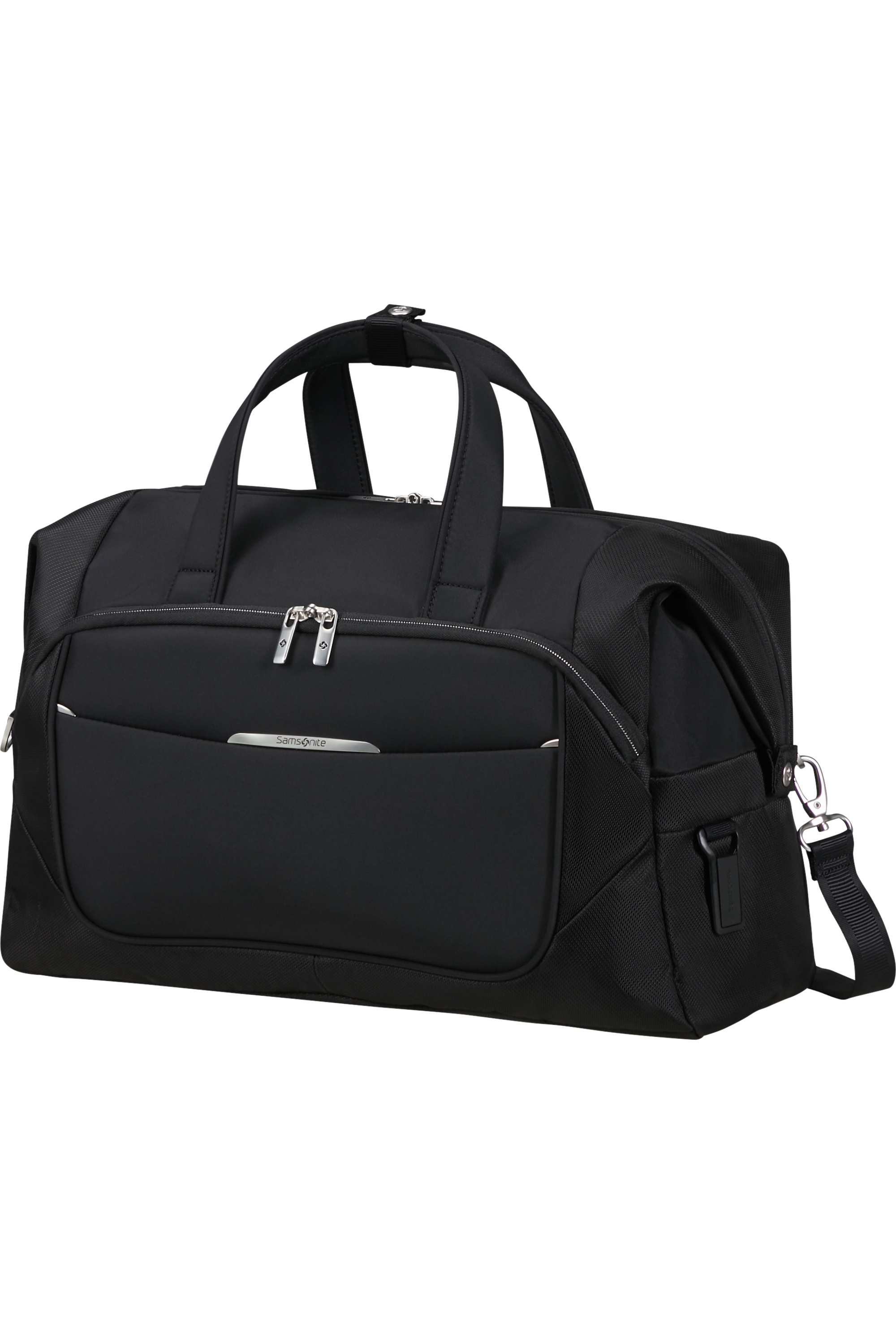 Samsonite RE-LITE Duffle Overnighter Cestovní taška 48cm Černá