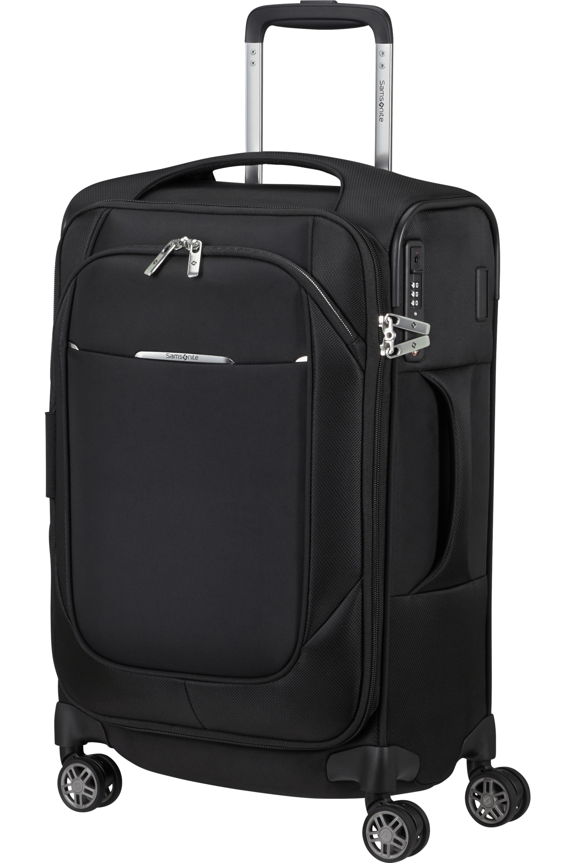 Samsonite RE-LITE Spinner rozšiřitelný 55cm Černá 39/44L