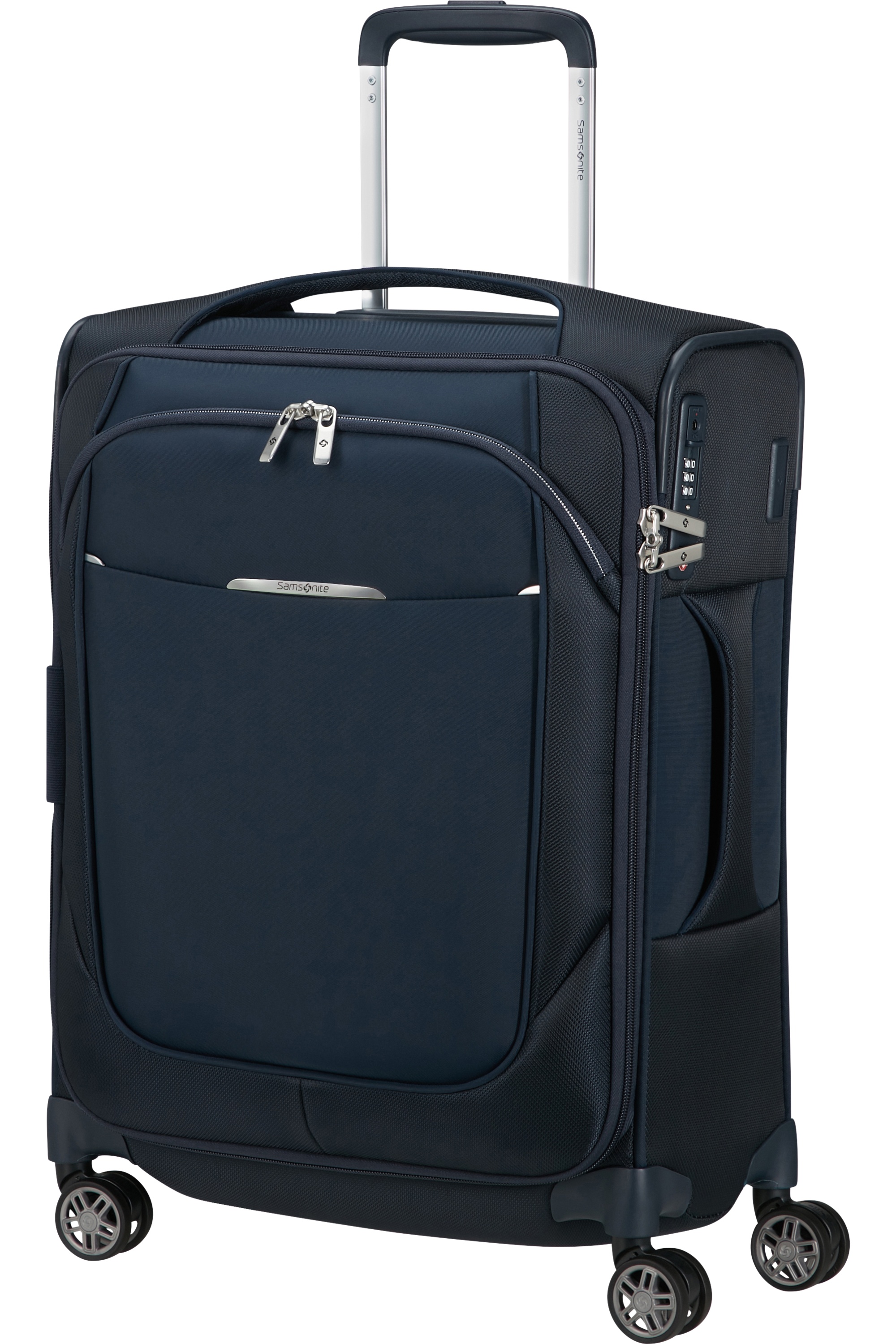 Samsonite RE-LITE Spinner rozšiřitelný 55cm Půlnoční modrá 39/44L