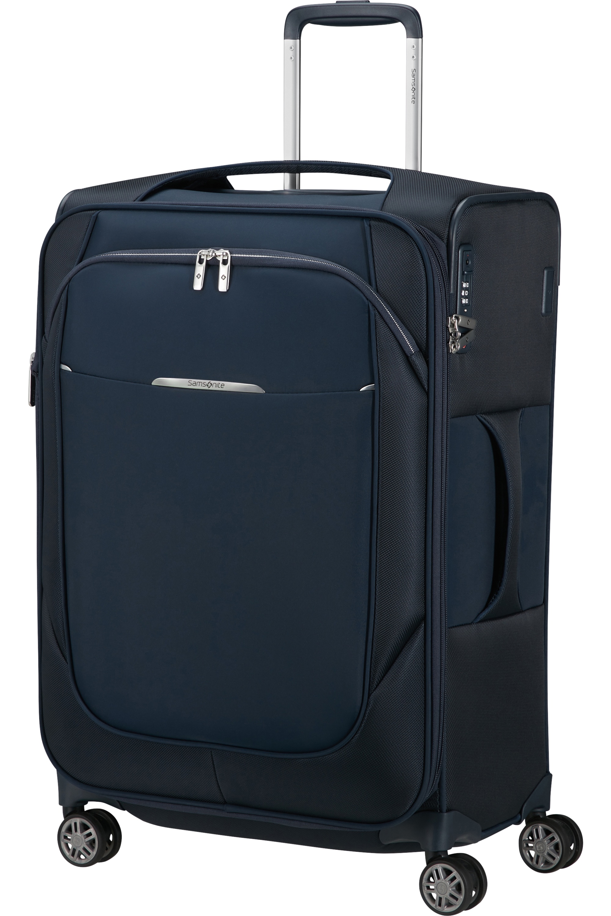Samsonite RE-LITE Spinner rozšiřitelný 67cm Půlnoční modrá 79/88L