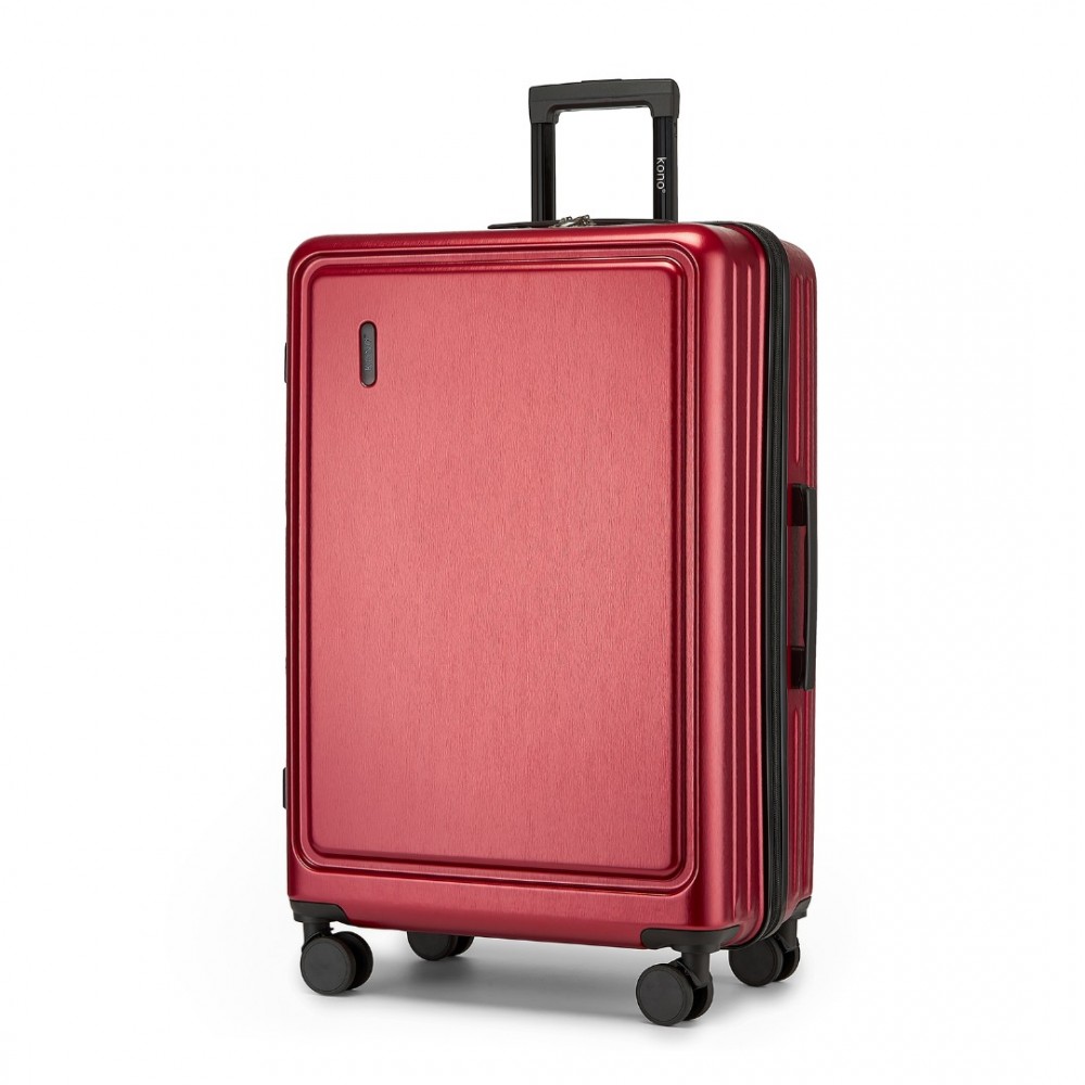 Kono KSK2493 Kufr spinner 77m Červená ABS/Polykarbonát