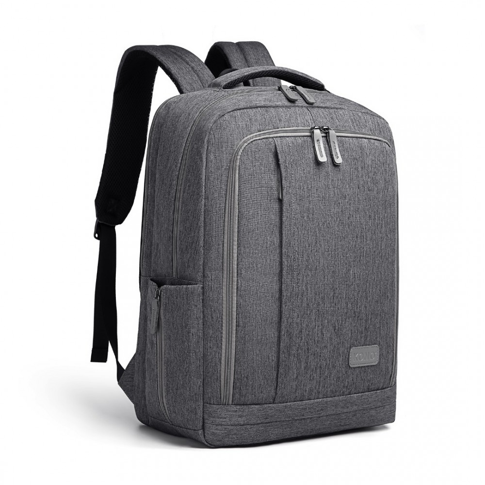 Kono EM2111 Batoh na notebook 14.1" Šedý s USB 20L