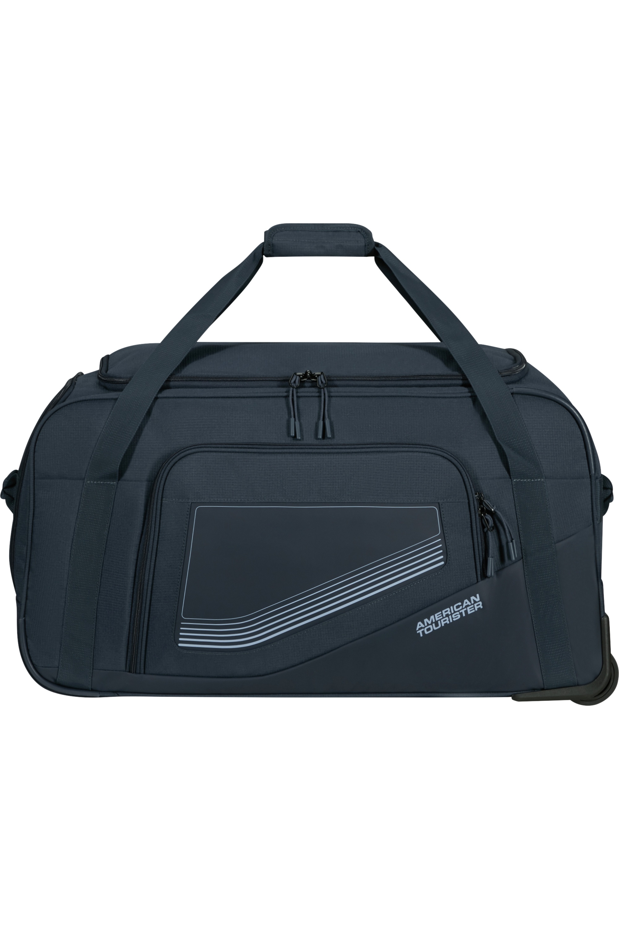 American Tourister City Racer Cestovní taška na kolečkách M 68cm Modrá Navy