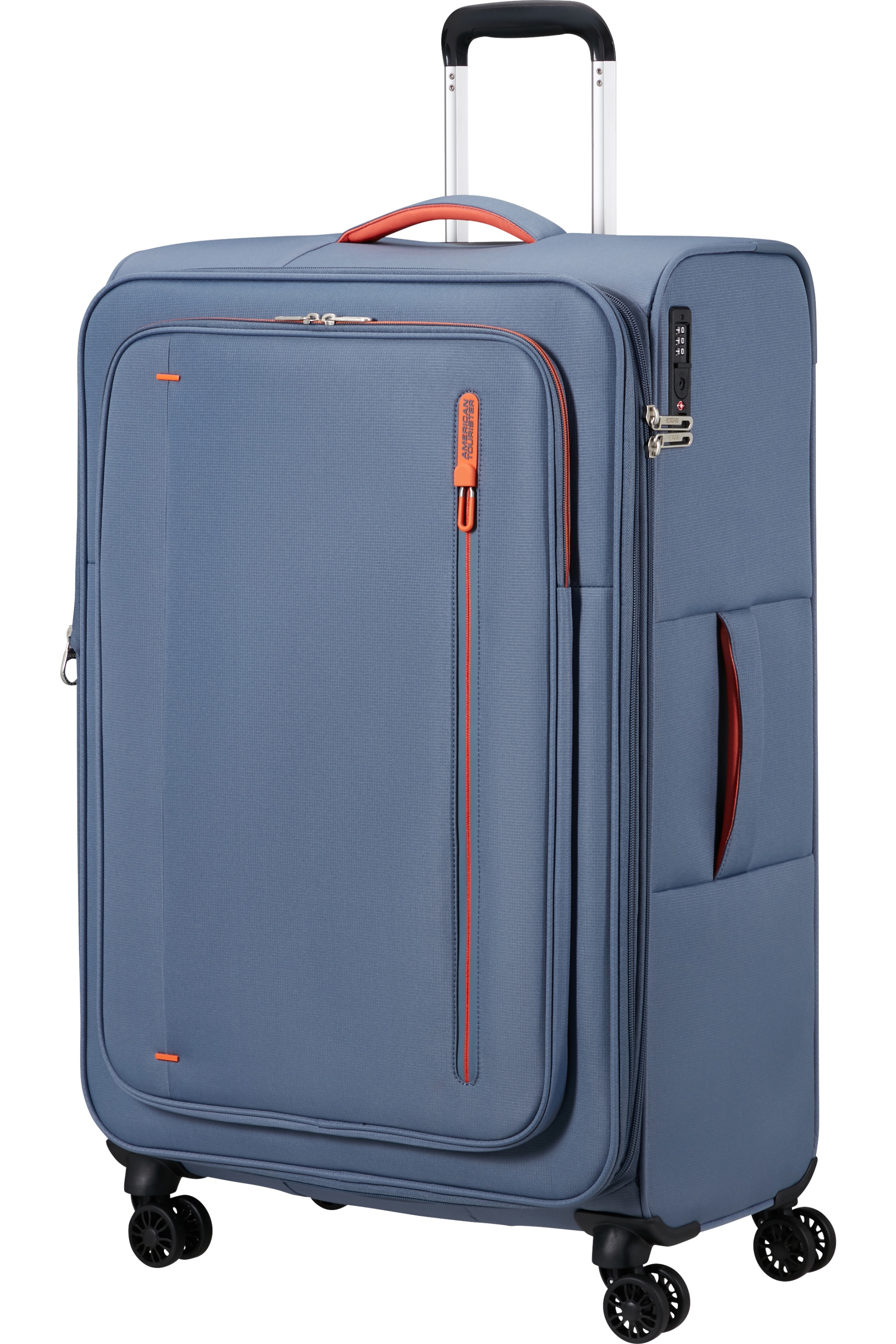 American Tourister CLOUDRIDER Spinner 78.5cm Modrá Stone Blue Rozšiřitelný