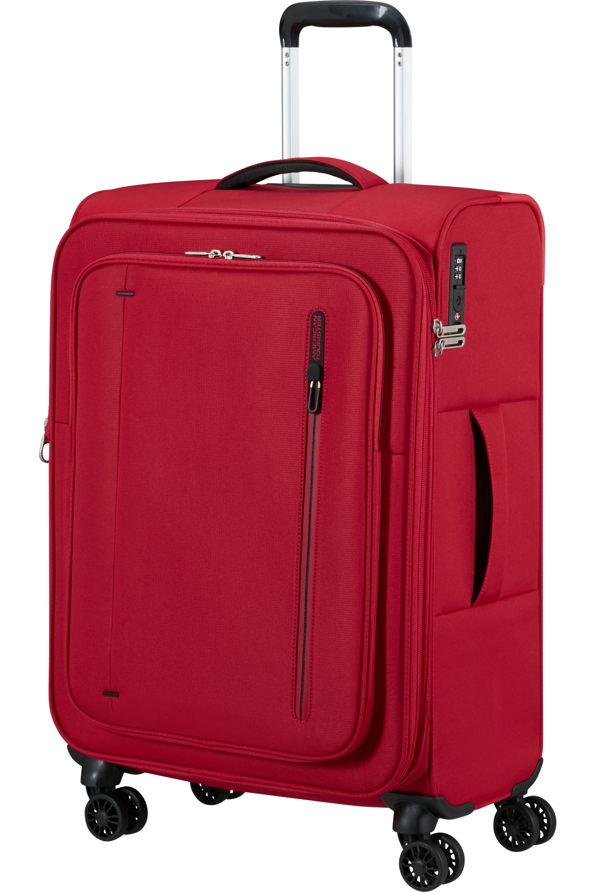 American Tourister CLOUDRIDER Spinner 67cm Červená Astral Red Rozšiřitelný