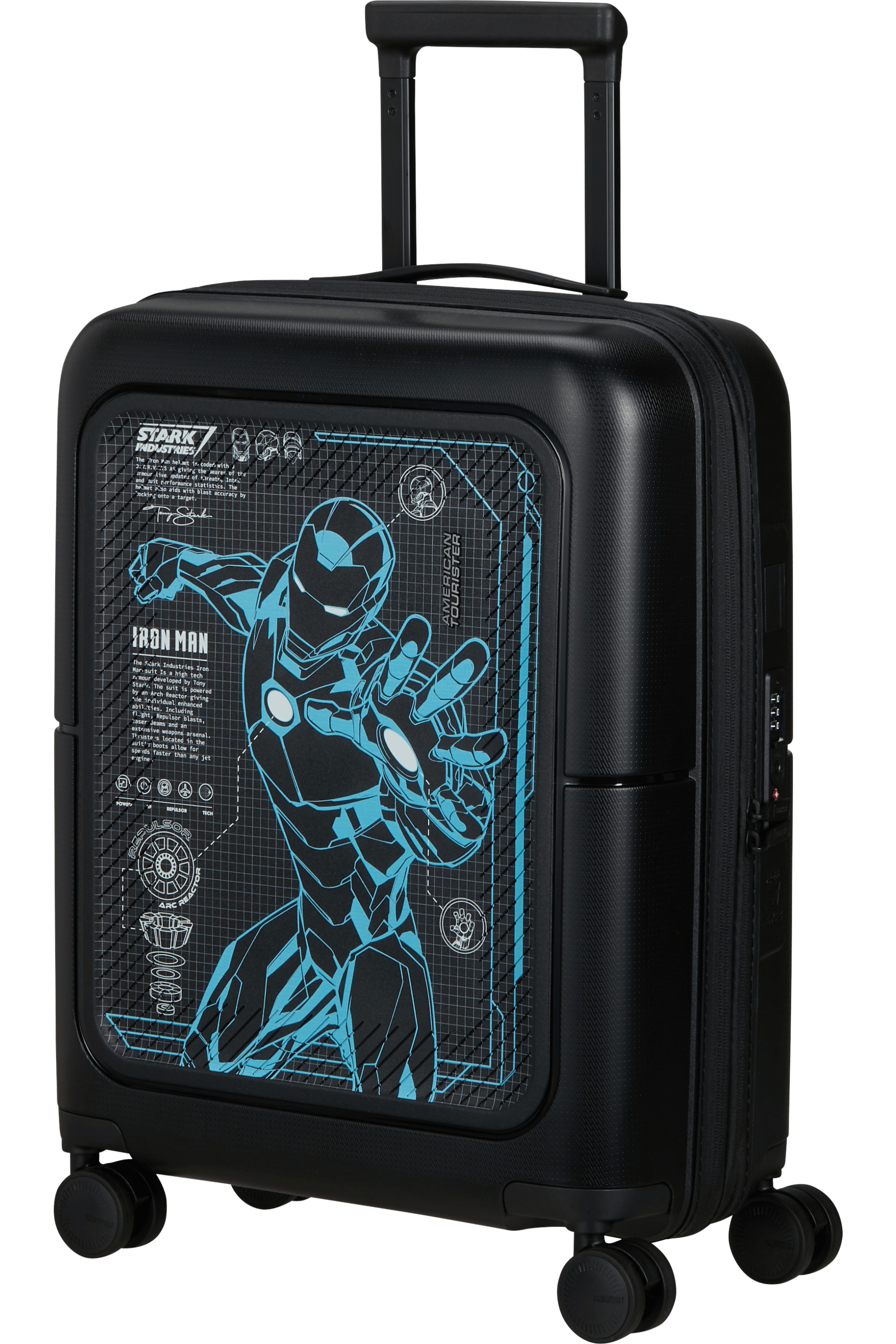 American Tourister Dashpop Marvel Spinner Rozšiřitelný TSA 55cm Iron Man