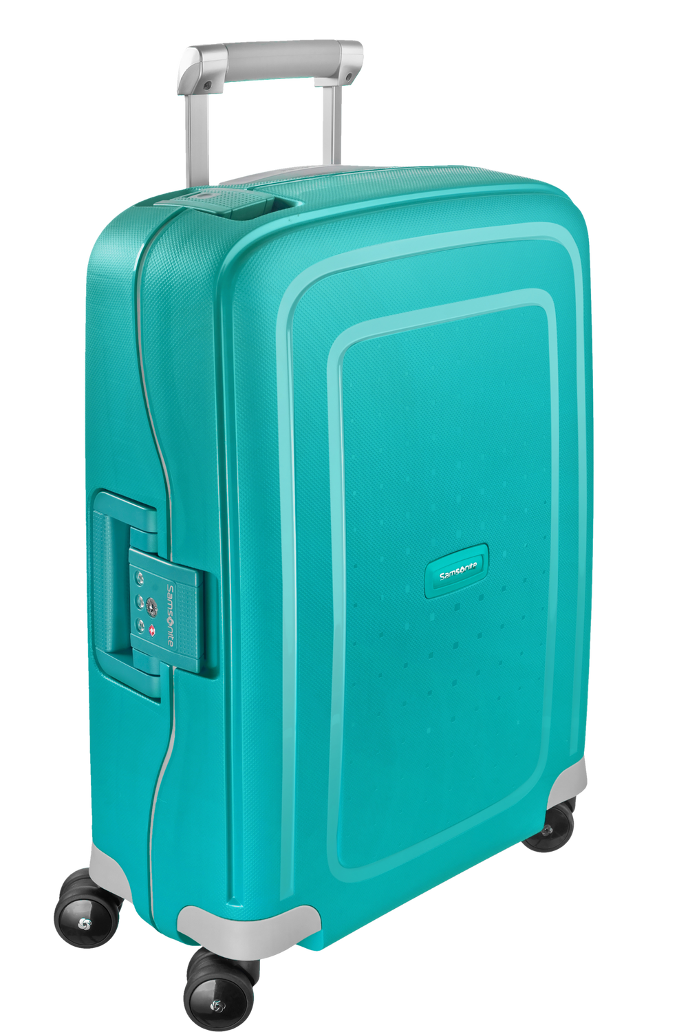 Samsonite S'Cure spinner 55cm tyrkysová