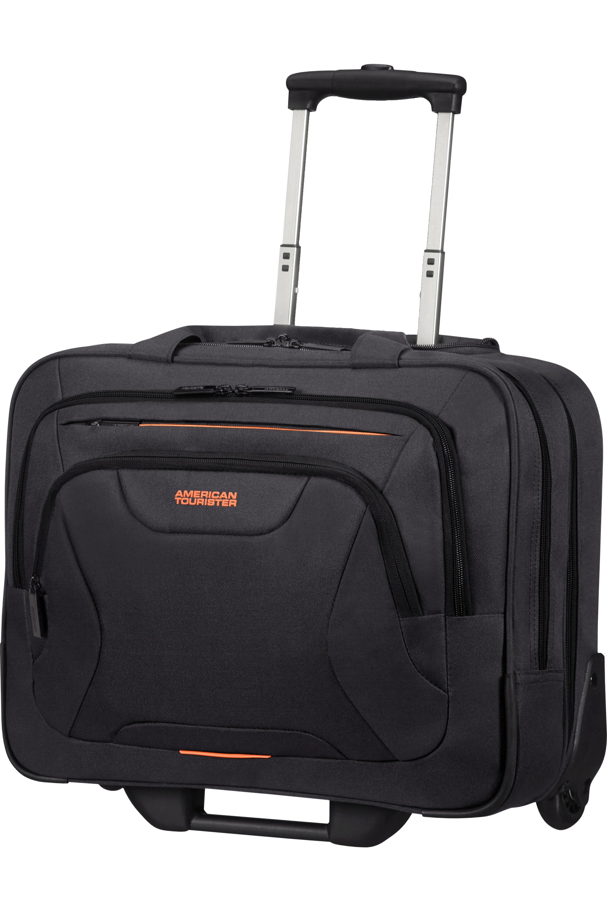 American Tourister AT WORK Taška na notebook s kolečky 15.6" Černá