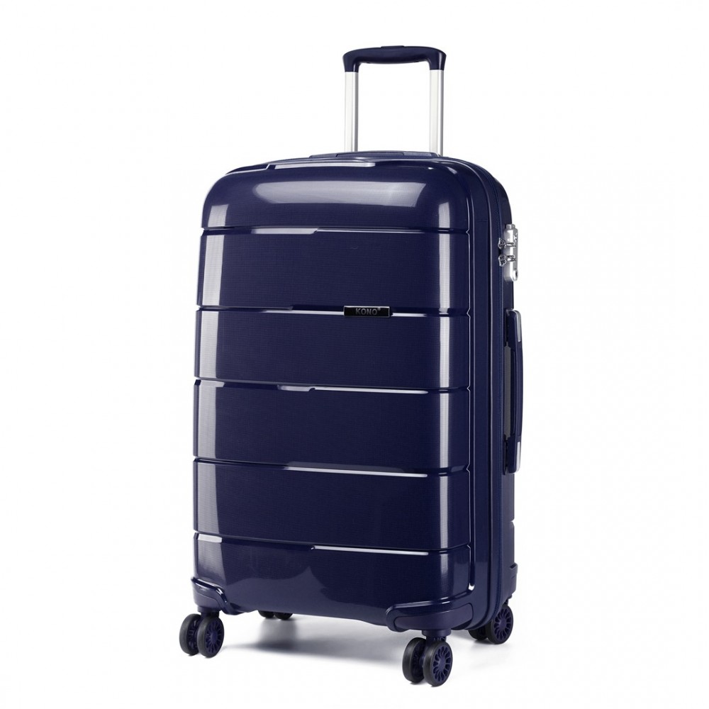 Kono Classic 7 Kufr spinner 74cm Tmavě Modrý Navy Polypropylen 68L