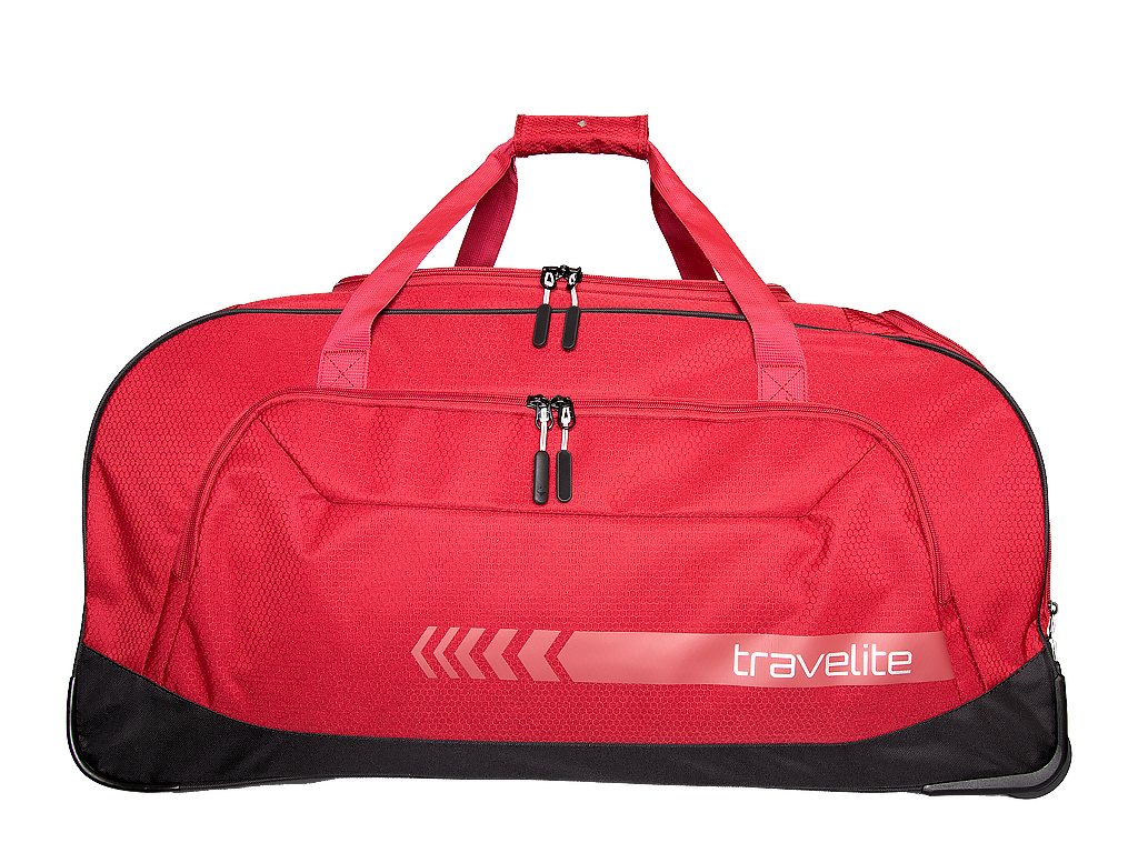 Travelite Cestovní taška na kolečkách Kick Off XL Červená