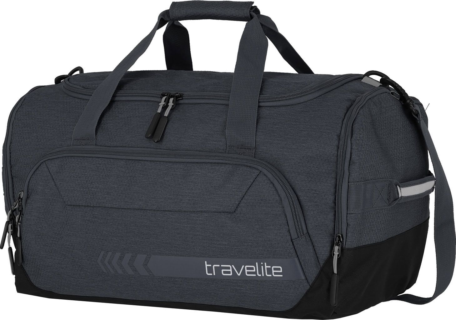 Travelite Kick Off Duffle Cestovní taška M 50cm Šedá Anthracite