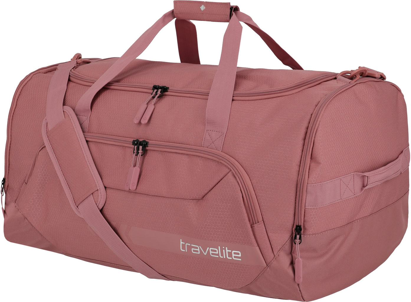 Travelite Kick Off Duffle Cestovní taška L 60cm Růžová 73L