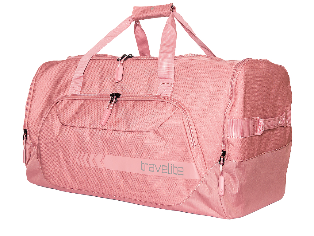 Travelite Kick Off Duffle Cestovní taška L 60cm Růžová 73L