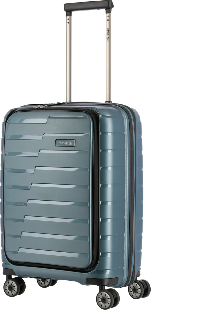 Travelite Air Base 4w S Front pocket Ice blue
