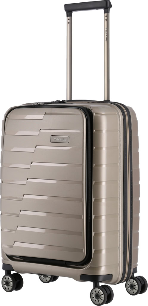 Travelite Air Base 4w S Front pocket Champagne