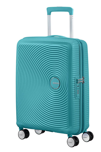 American Tourister Soundbox 55cm Turquoise tonic Tyrkysová rozšiřitelný