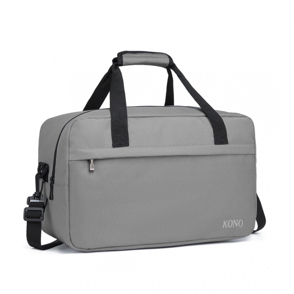 Kono E1960M Cestovní taška Šedá 40cm 17L