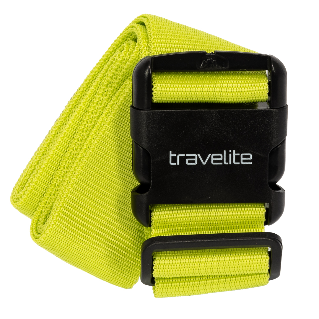 Travelite Popruh na zavazadlo žlutý 200cm