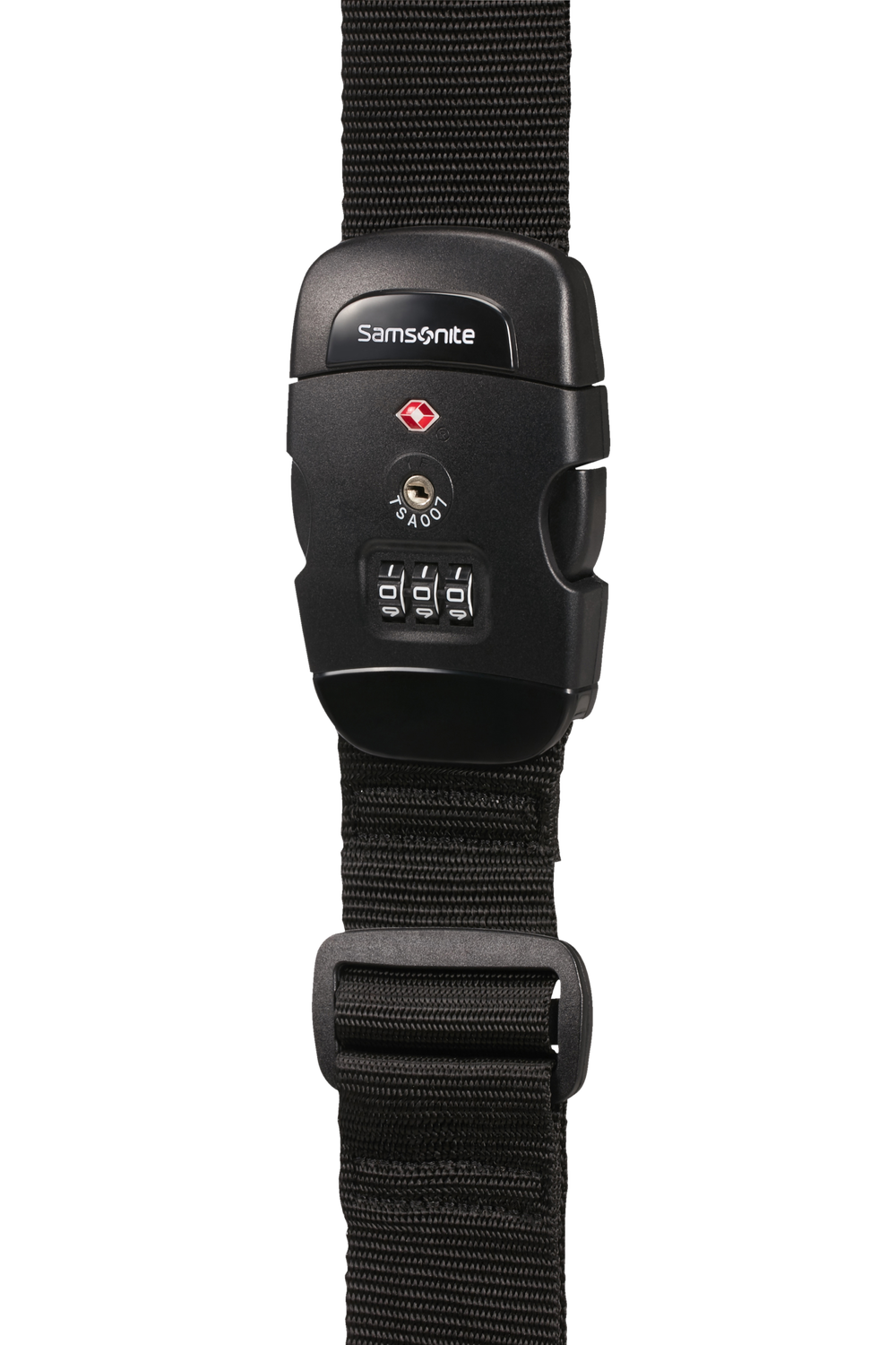 Samsonite Popruh na zavazadlo Černý 121313-1041