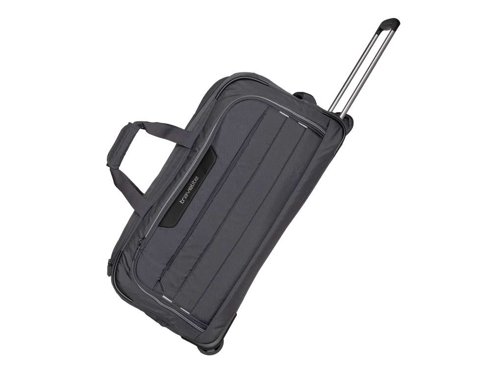 Travelite Skaii Cestovní taška na kolečkách Wheeled duffle M 65 cm Šedá Anthracite