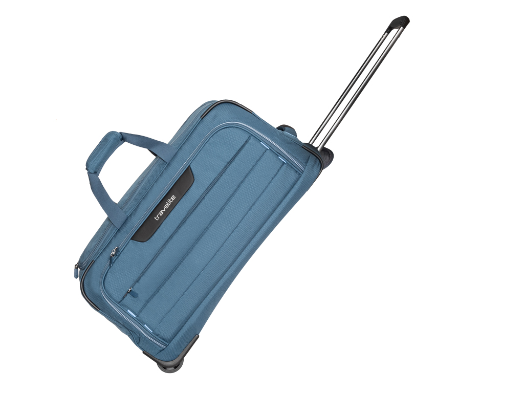 Travelite Skaii Cestovní taška na kolečkách Wheeled duffle M 65 cm Modrá