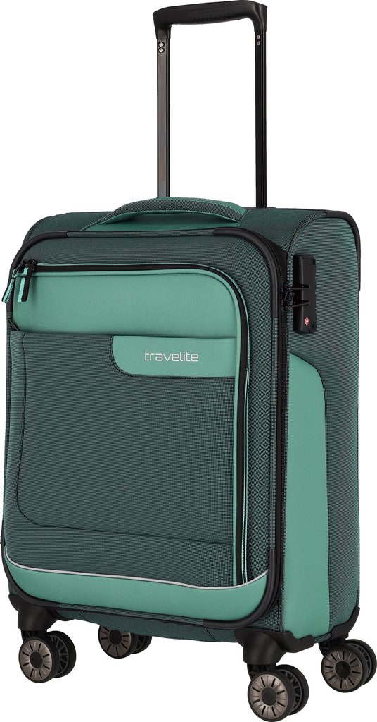 Travelite VIIA 55 cm Spinner 4w Zelená