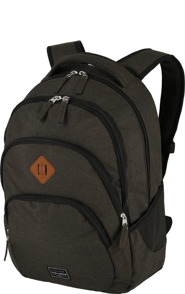 Travelite Basics Backpack Melange Brown
