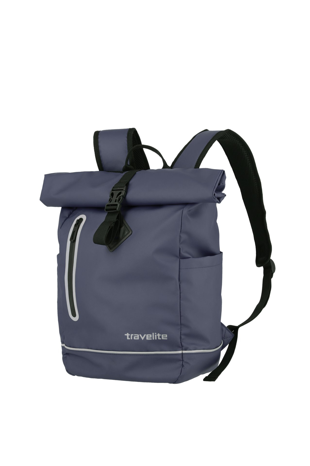 Travelite Basics Batoh Roll-up Plane Modrý Navy 19L