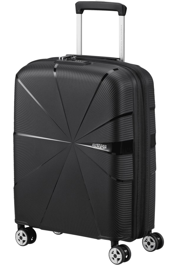 American Tourister Starvibe 55cm Spinner rozšiřitelný Černý