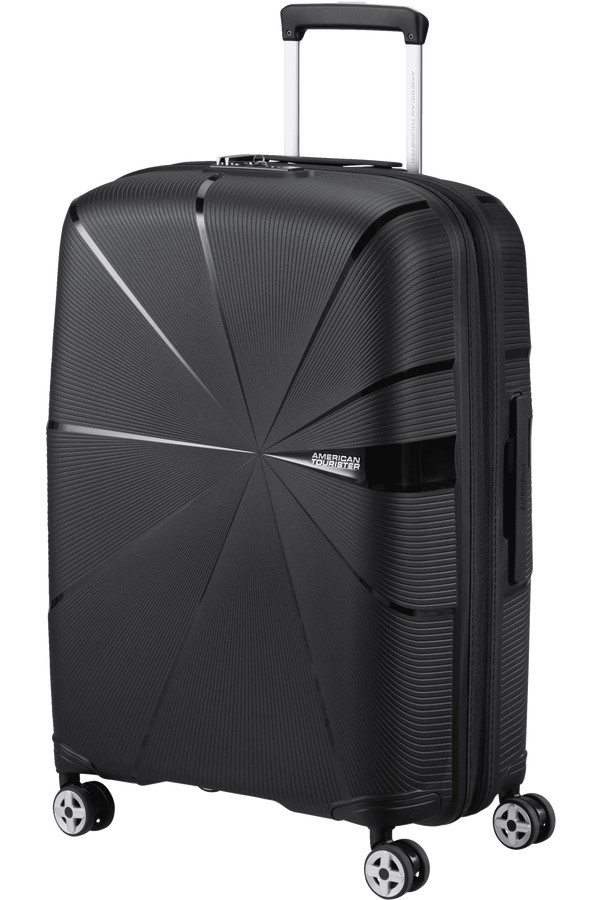 American Tourister Starvibe 67cm Černý Spinner rozšiřitelný