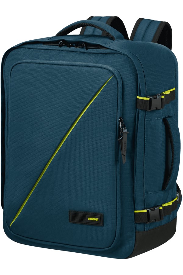 American Tourister TAKE2CABIN Batoh M 45cm Modrý Harbor Blue 38L