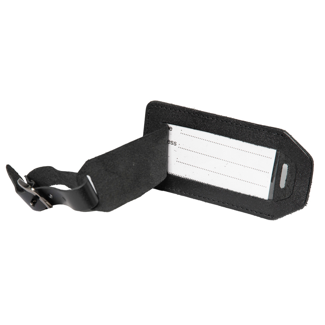 Travelite Jmenovka visačka na kufr Kožená Černá