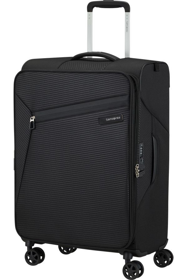 Samsonite LITEBEAM Spinner rozšiřitelný 66cm Černá