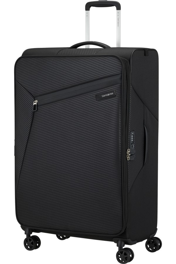Samsonite LITEBEAM Spinner rozšiřitelný 77cm Černá