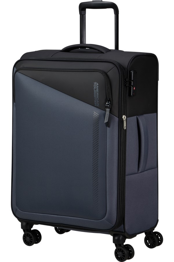 American Tourister Daring Dash Spinner Rozšiřitelný TSA 66cm Černá/šedá