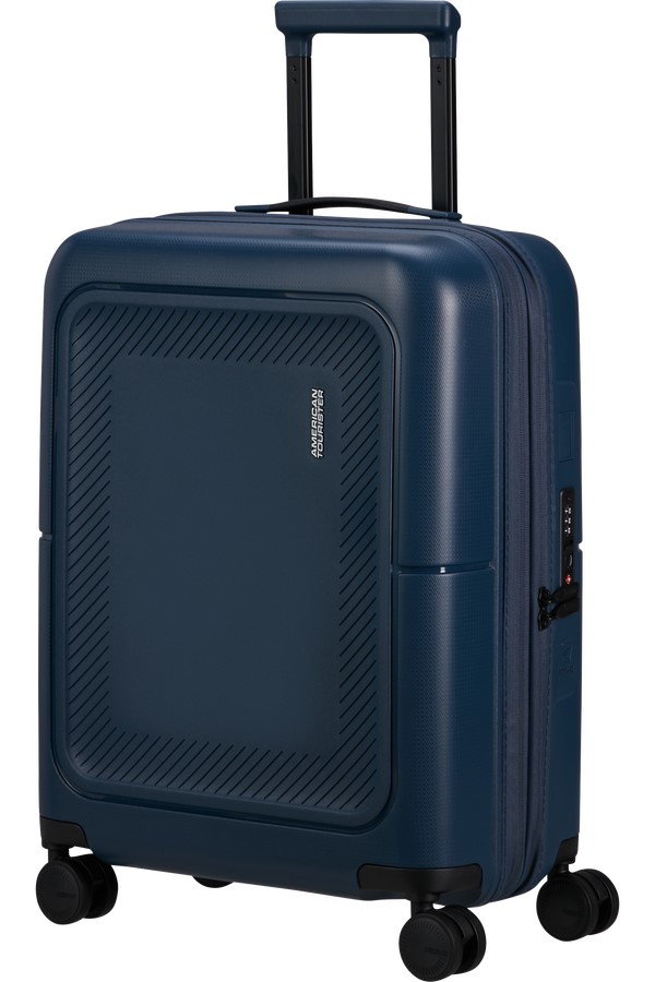 American Tourister Dashpop Spinner Rozšiřitelný TSA 55cm Půlnoční modrá