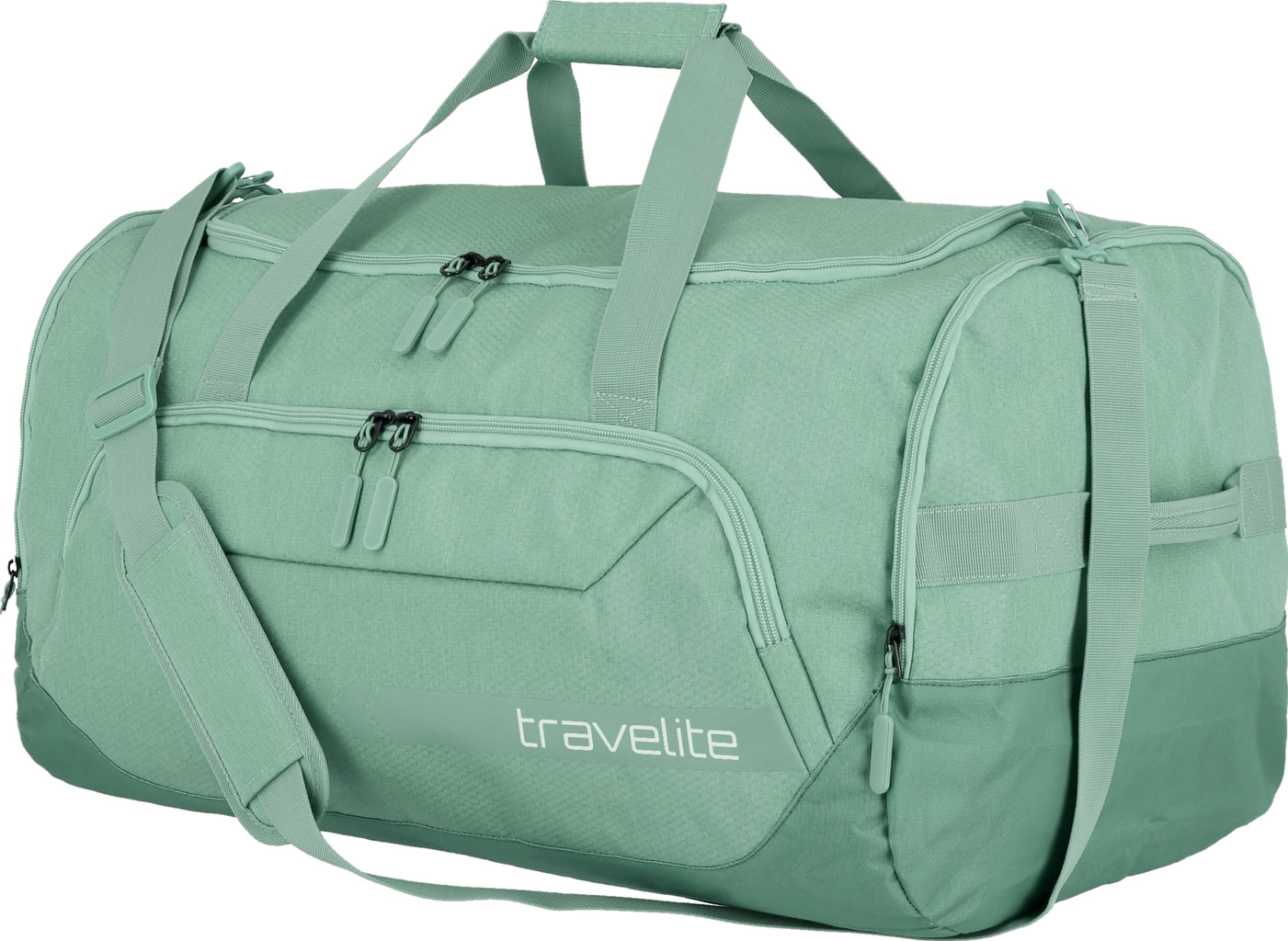 Travelite Kick Off Duffle Cestovní taška L 60cm Zelená Sage