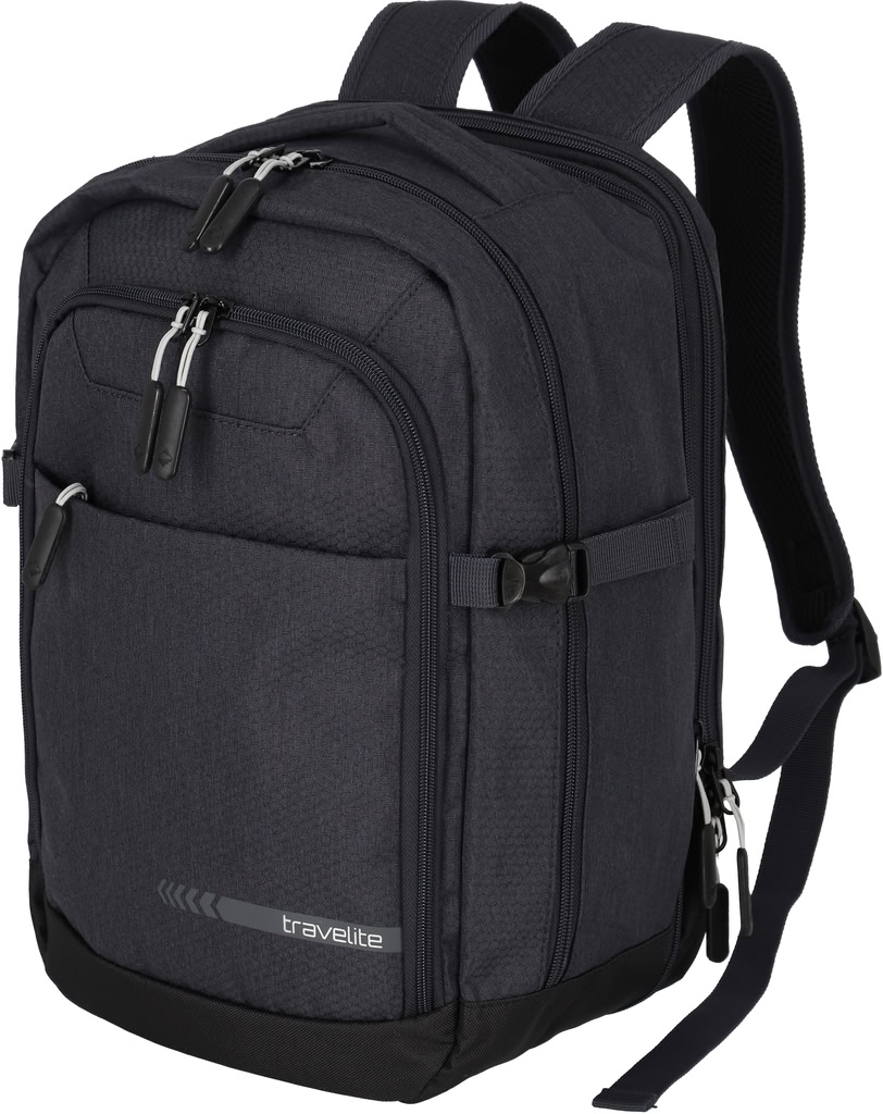 Travelite Kick Off Batoh Kabinový Šedý Anthracite 20/23L RYANAIR