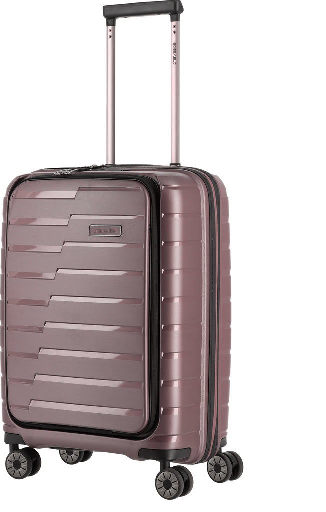 Travelite Air Base 4w S Front pocket Růžový Lilac