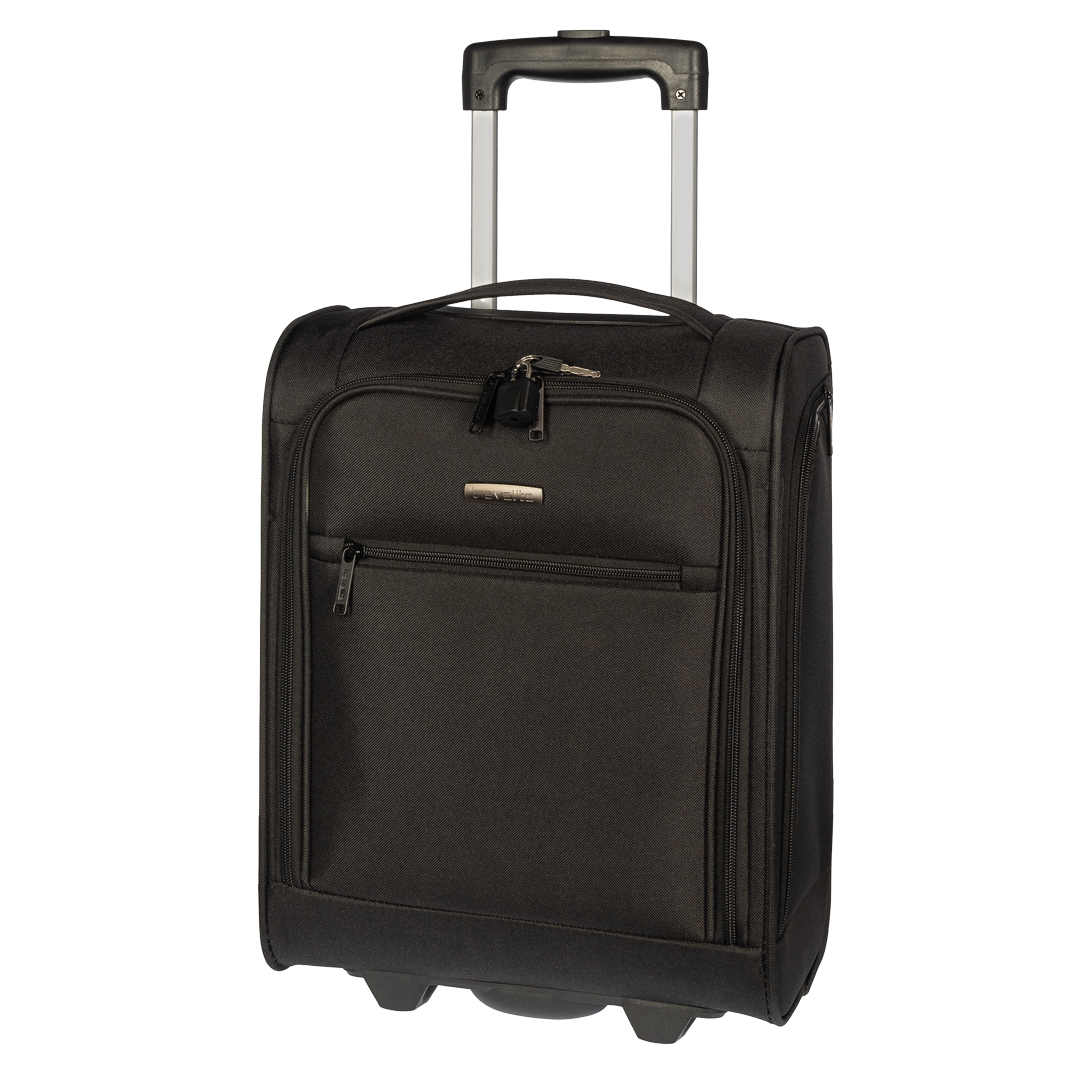 Travelite Cabin Upright Underseater 2w Černý 43cm