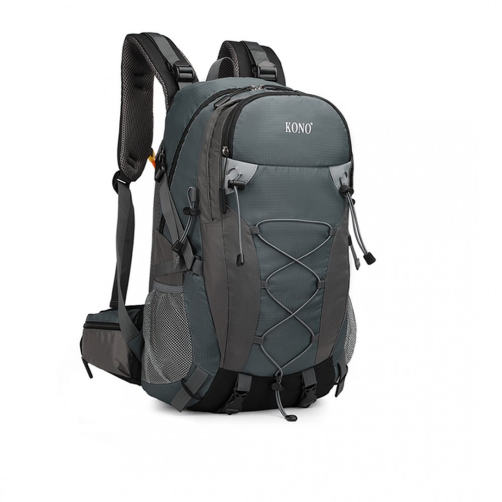 Kono 2238 Batoh Outdoor Šedý voděodolný 40L