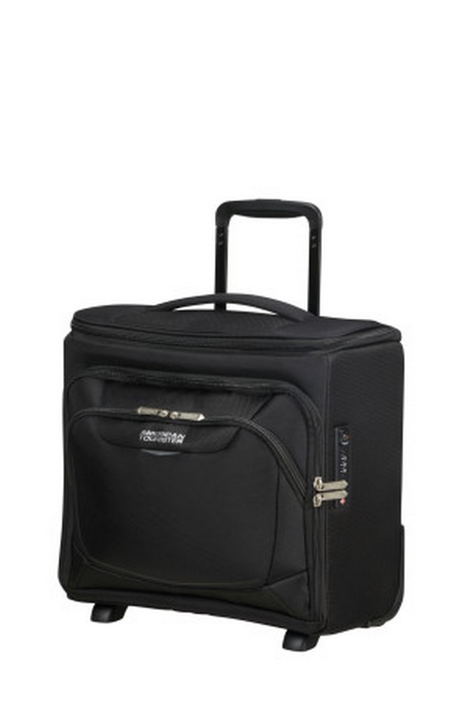 American Tourister SUMMERRIDE Upright 36cm Černý rozšiřitelný