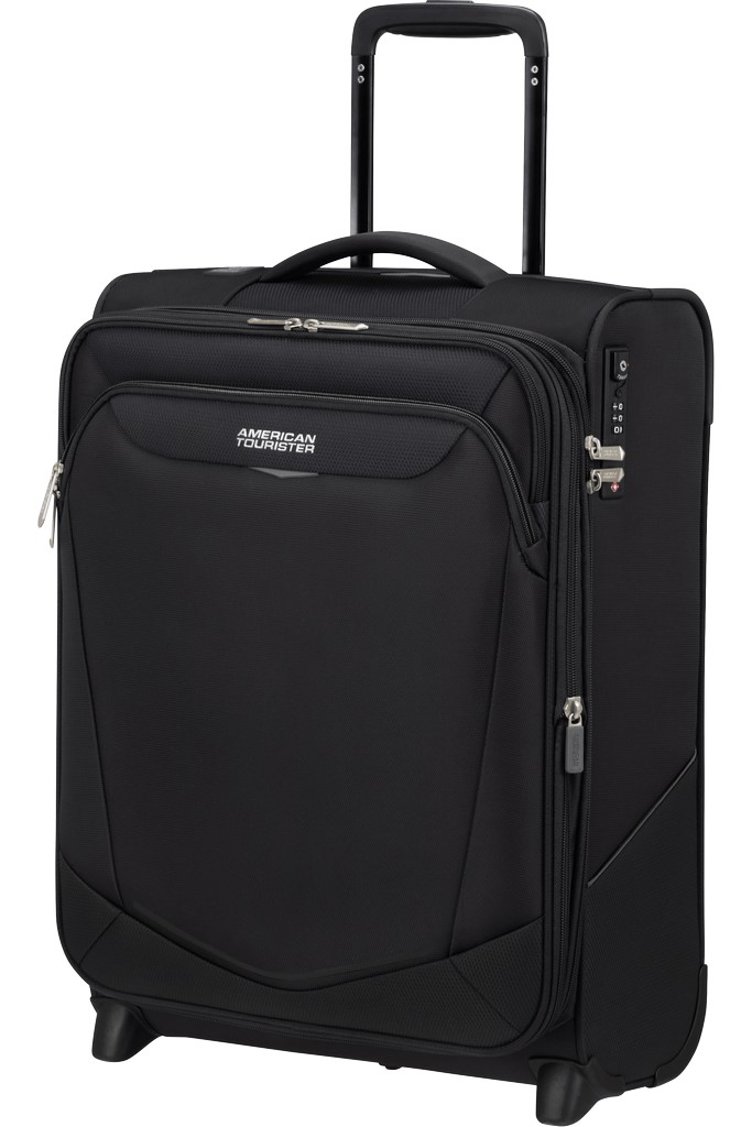 American Tourister SUMMERRIDE Upright 55cm Černý rozšiřitelný