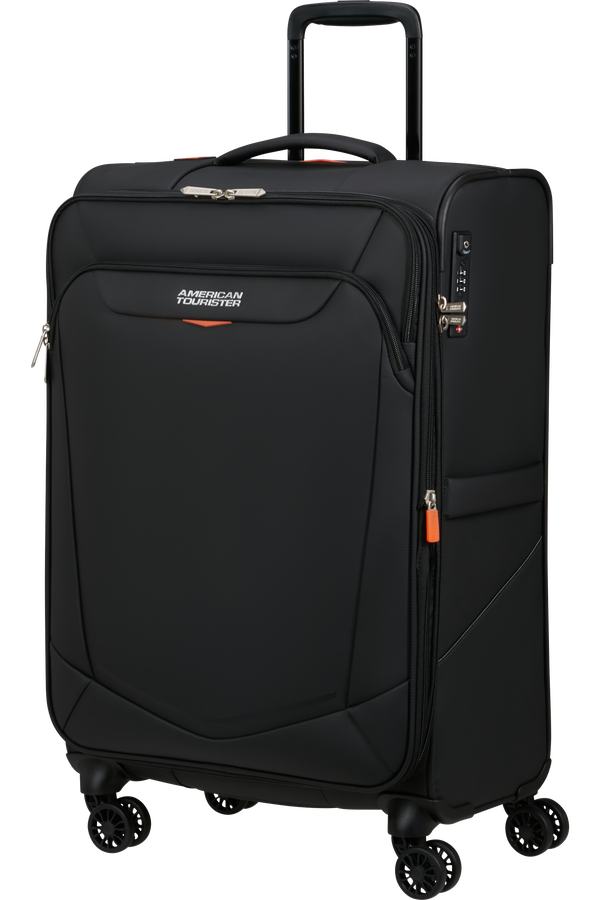American Tourister SUMMERRIDE SP Spinner 69cm Černý rozšiřitelný