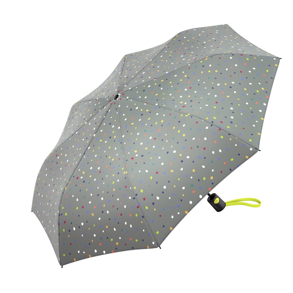UNITED COLORS OF BENETTON Benetton deštník Skládací automatický Šedý Dots 28cm/95cm