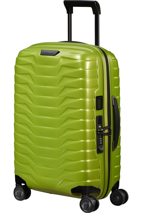 Samsonite Skořepinový Proxis rozšiřitelný 55cm Zelený Lime 38/44 L