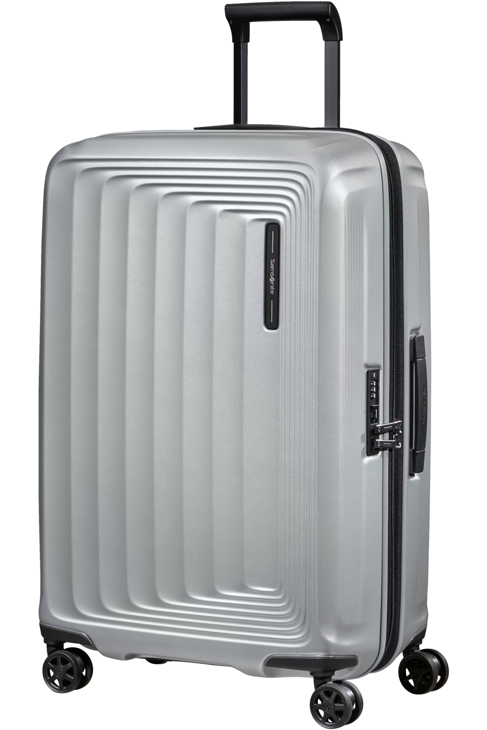 Samsonite Nuon Spinner rozšiřitelný 69cm Stříbrná