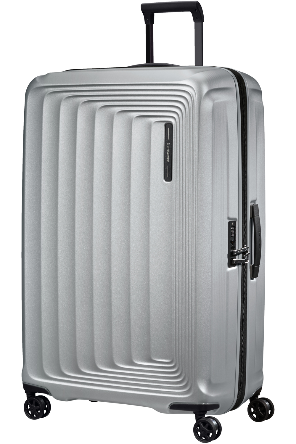 Samsonite Nuon Spinner rozšiřitelný 81cm Stříbrná